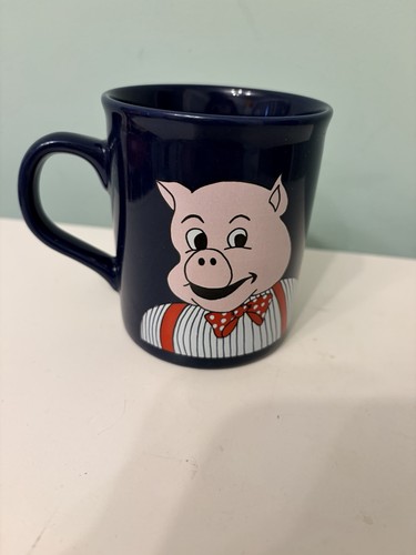 Vintage pig mug porky butcher - pig,