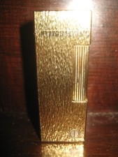 Gold Plated Dunhill Lighter