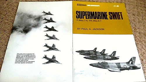 Supermarine swift mks - swift, f.mks.1-4