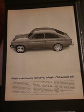 Volkswagen Fastback Print Ad