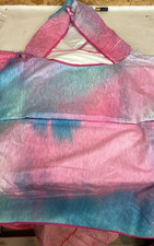 Hooded Poncho Towel Adult for Swim Beach Surfing, Quick Dry Changing Towel 