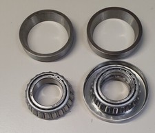 TRIUMPH T90 T100 1967-74 T150 1969-70 TAPER ROLLER STEERING HEAD BEARING SET.