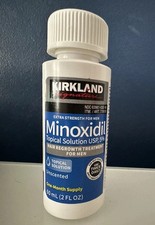 1 Month Supply - Kirkland Signature Hair  Minoxidil 5%  Men's (No Pipette)… ✅