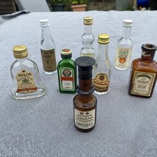 8 X Various Empty Alcohol