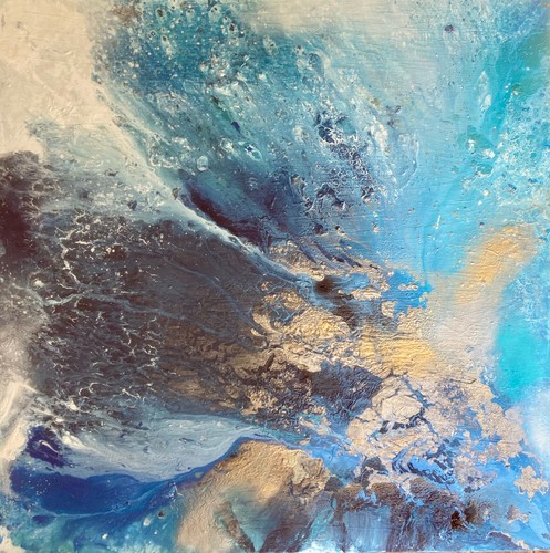 Contemporary abstract acrylic - abstract,