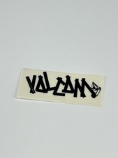 Volcom Vintage Collectable Sticker 'Volcom' with Daimond