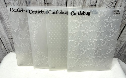 Cuttlebug stars hearts - hearts, dots