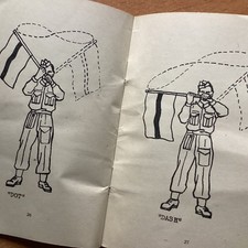 MANUAL OF SIGNAL TRAINING for Home Guard. Original WW2 British Pamphlet, 1942