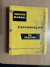 CATERPILLAR D8 WORKSHOP MANUAL
