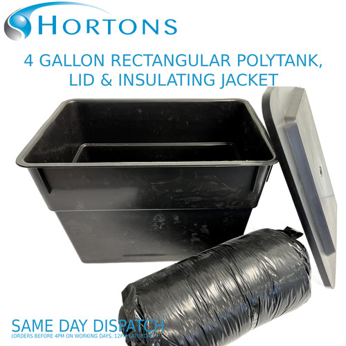 Polytank gallon rectangular - 4,