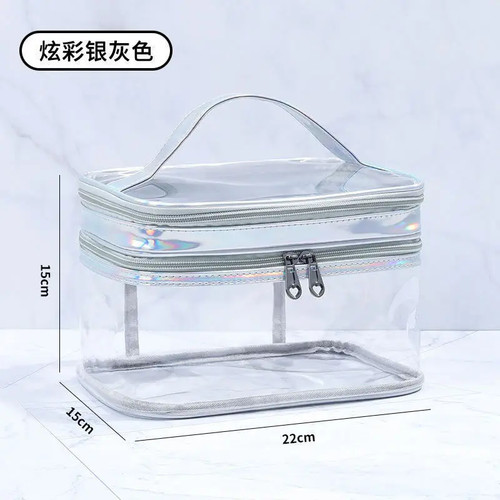 Korean transparent makeup bag