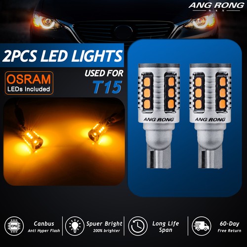 2pcs w16w t15 smd - smd, led