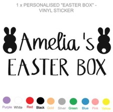 1 x PERSONALISED EASTER BOX