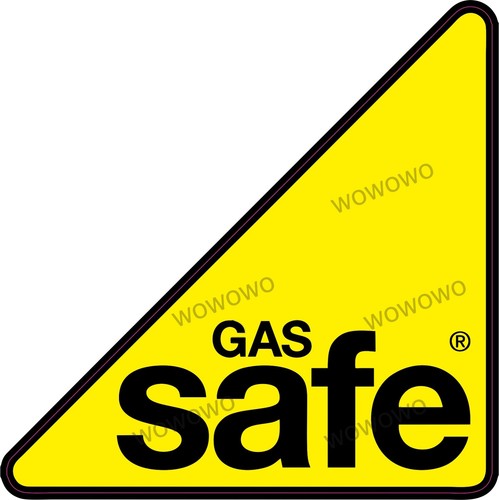 Gas safe sticker safety sign - safe,