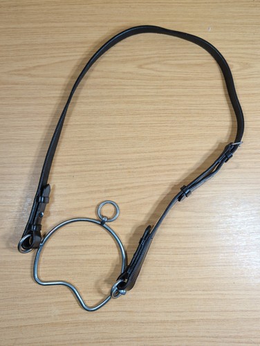 Chifney bit with - 5", leather