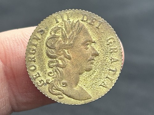 George iii spade guinea brass - guinea,