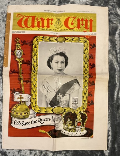 The war cry salvation army - war,