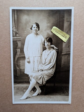 OLD PHOTO WOMEN GIRL FASHION DRESS 1920S BLACKPOOL SOCIAL HISTORY PS 364
