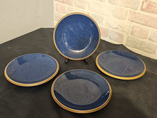 4 x Kalahari Sands Gourmets Pride Dark Blue Side/Starter Plates 20cm