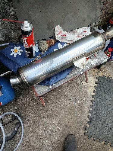 Suzuki sv650 exhaust silencer - sv650,