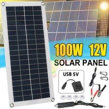 100W Solar Panel Set Trickle