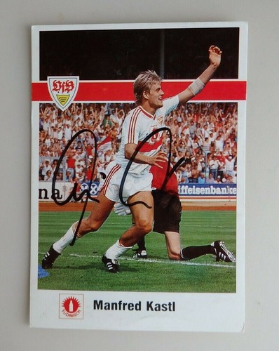 Autograph manfred kastl - manfred,