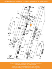 YAMAHA O-ring, 1C3-23188-L0