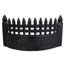 Fire grate front fireplace - front,
