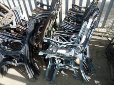 DECORATIVE CAST IRON GARDEN BENCH ENDS PER PAIR LOADS AVAILABLE