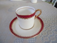 Vintage Aynsley china coffee cup and saucer 1170 Guildhall  Harrods.
