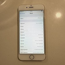 Used - Apple iPhone 6 - 64GB Gold (Unlocked) Good Condition