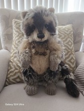 Charlie Bears TREETOP Racoon Isabelle Lee 2015  Rare Retired Gorgeous🤎
