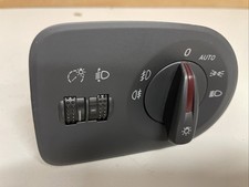 SEAT IBIZA TSI FR CUPRA COPA HEADLIGHT FOG SWITCH & LEVEL DIAL SURROUND