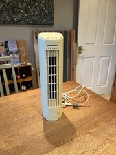 Fine Elements Mini Tower Fan 240V White Timer