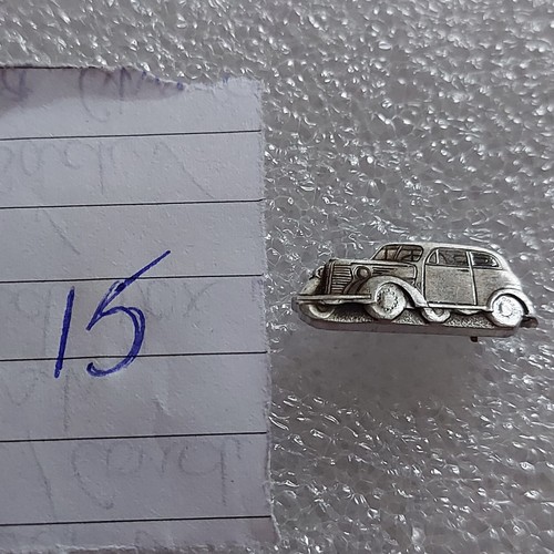 Vintage car metal pin - vintage,