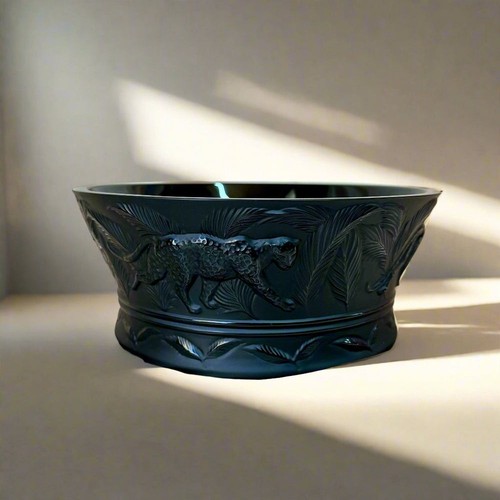 Lalique rare crystal coupe - lalique,