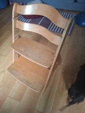 Trip Trap High Chair Walnut, Used .  Not Suitable For Toddlers