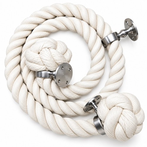 32mm natural cotton bannister - natural,
