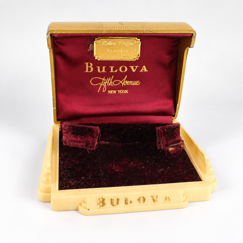 Bulova vintage watch box art - vintage,