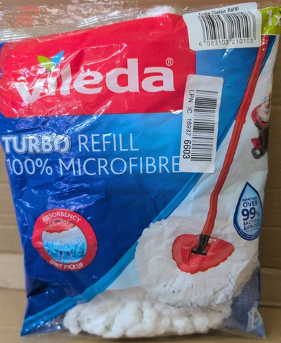 Vileda turbo spin mop - turbo, refill