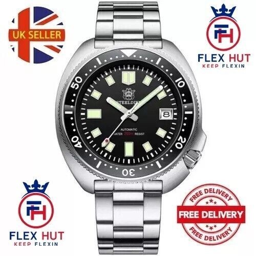 Steeldive sd1970 black captain - steeldive,