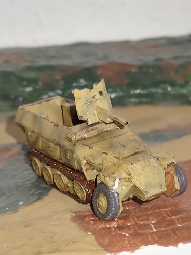 Wwii german halftrack with pak - wwii,