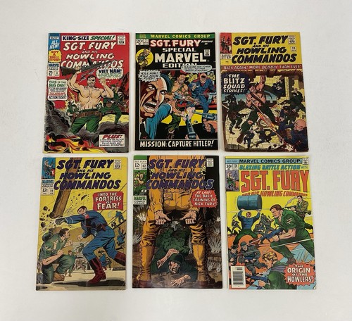 Marvel comics lot 6 - of,