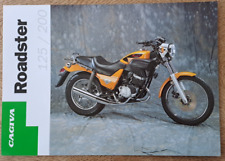 CAGIVA SALES BROCHURE  ROADSTER 125/200