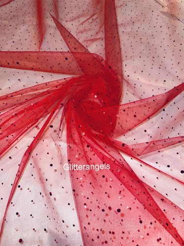 Holographic sequin tulle net - sequin,