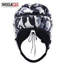 WOSAWE Rugby Honeycomb Headguards Scrum Cap Helmet Cap Protection Sports Gear