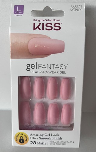 Kiss gel fantasy long coffin - kiss,