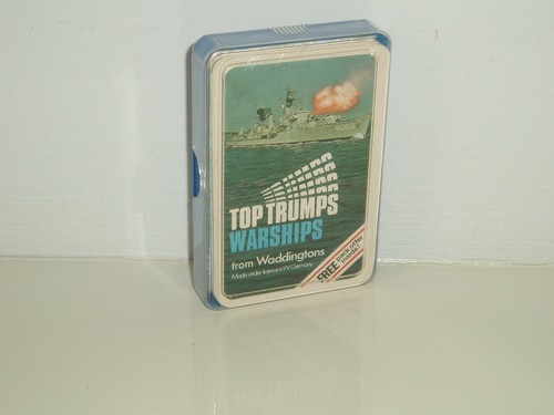 Vintage top trumps warships - vintage, "warships"