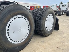 4 Grey HDPE Plastic Aero Wheel
