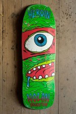 heroin skateboards - nolan mutation deck 10.125 - shovel nose pool ninja turtle
